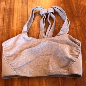 Free people movement Gray sports bra